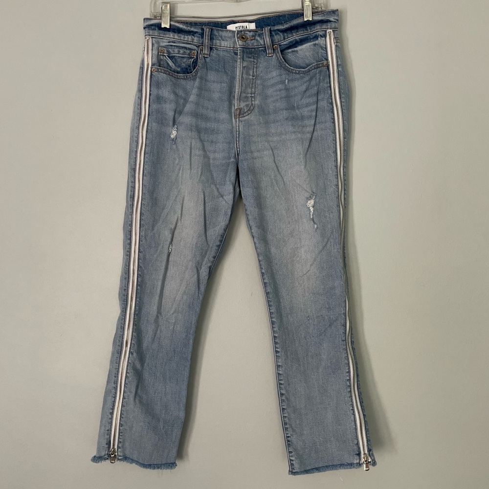 NWT Pistola Women’s 29 Zipper Side Jeans